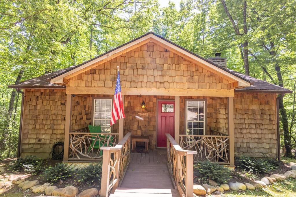 Pet Friendly Luxury Cabin Near Helen With Fire Pit Cleveland Exterior foto